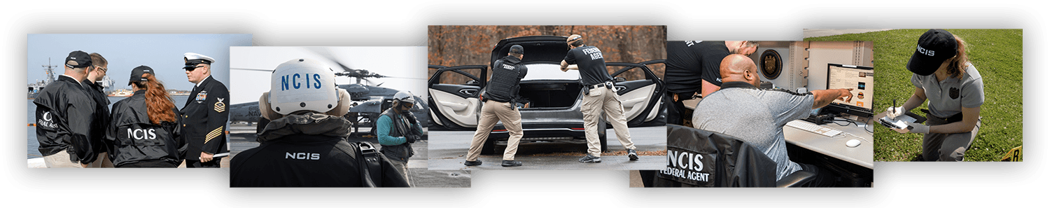 NCIS Special Agents in action shots NCIS Special Agents in action shots